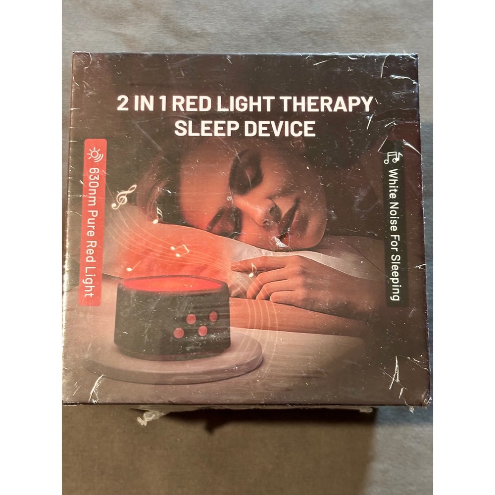 2-in-1 Red Light Therapy Sleep Device White Noise Machine EG72 Rechargeable